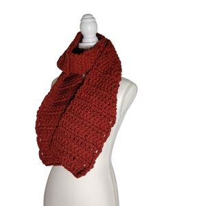 Chunky Crochet Spice Scarf